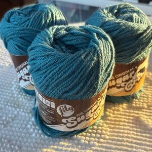 Lily Sugar'n Cream Yarn in Rich Teal
